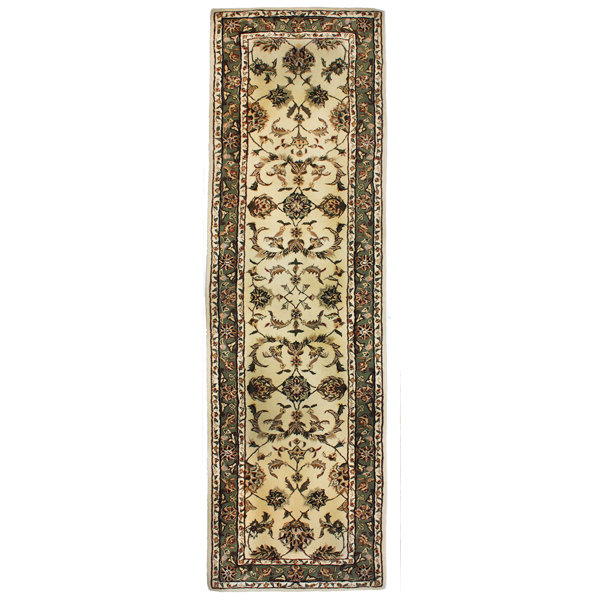 Drexel Heritage Opulance Hand Tufted Wool Natural/Olive Green Area Rug